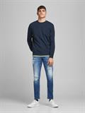 JJEBASIC SWEAT CREW NECK NOOS navy blazer