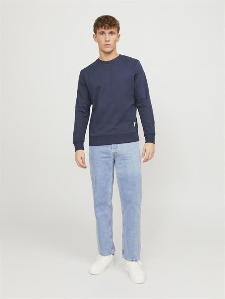 JJEBASIC SWEAT CREW NECK NOOS navy blazer
