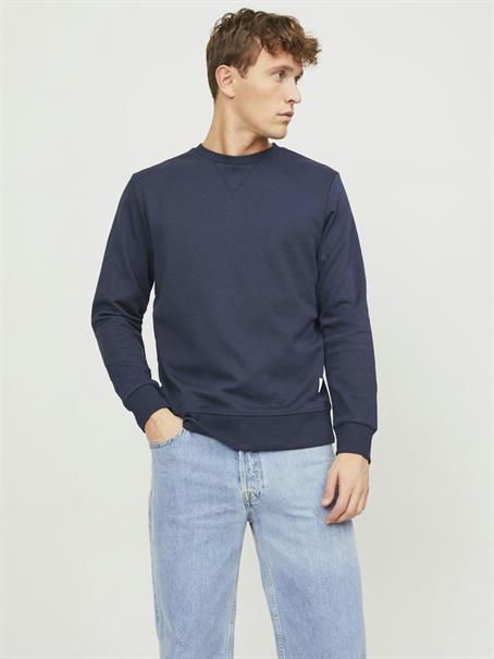 JJEBASIC SWEAT CREW NECK NOOS navy blazer