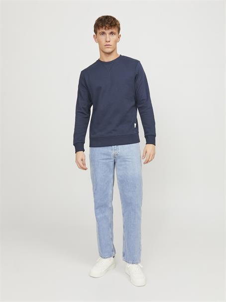 JJEBASIC SWEAT CREW NECK NOOS navy blazer