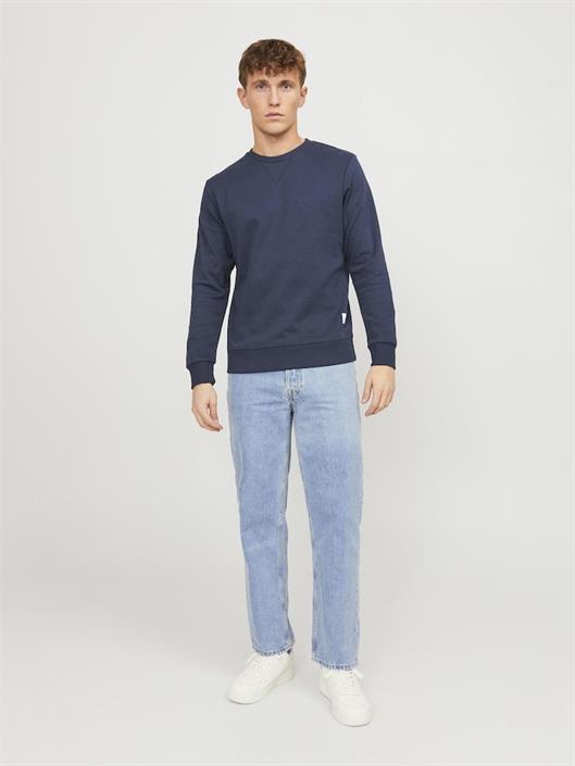 jjebasic-sweat-crew-neck-noos-navy-blazer