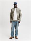 JJEBERG LIGHT DOWN COLLAR PUFFER NOOS vetiver