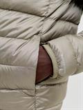 JJEBERG LIGHT DOWN COLLAR PUFFER NOOS vetiver