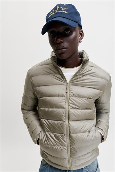 JJEBERG LIGHT DOWN COLLAR PUFFER NOOS vetiver