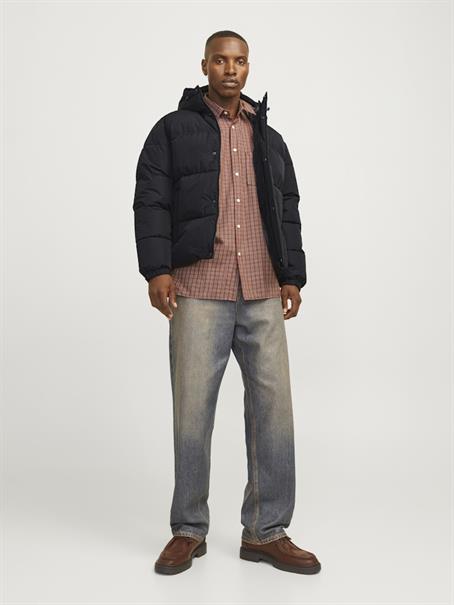 JJEBRADLEY PUFFER HOOD SN black