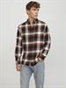 JJECLASSIC AUTUMN CHECK SHIRT LS SN hawaiian sunset
