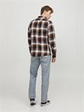 JJECLASSIC AUTUMN CHECK SHIRT LS SN hawaiian sunset