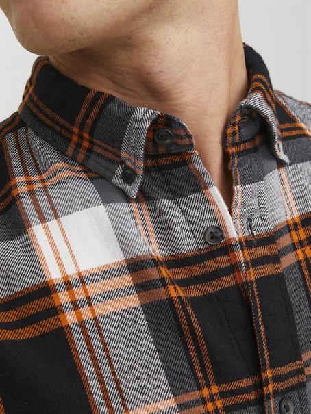 JJECLASSIC AUTUMN CHECK SHIRT LS SN hawaiian sunset