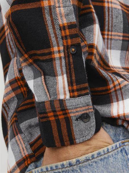 JJECLASSIC AUTUMN CHECK SHIRT LS SN hawaiian sunset