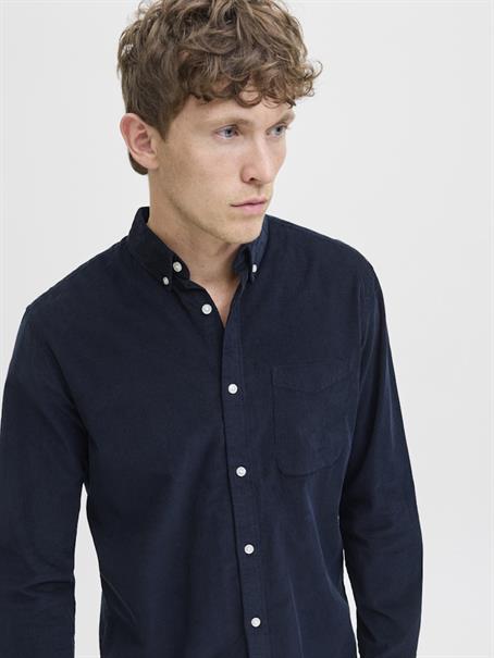 JJECLASSIC CORD SHIRT L/S SN sky captain