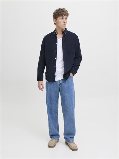 JJECLASSIC CORD SHIRT L/S SN sky captain