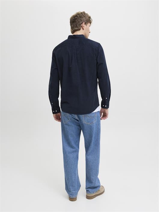 jjeclassic-cord-shirt-l-s-sn-sky-captain