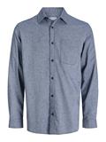 JJECLASSIC MELANGE SHIRT L/S NOOS faded denim