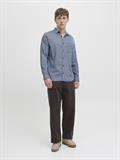 JJECLASSIC MELANGE SHIRT L/S NOOS faded denim