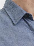 JJECLASSIC MELANGE SHIRT L/S NOOS faded denim
