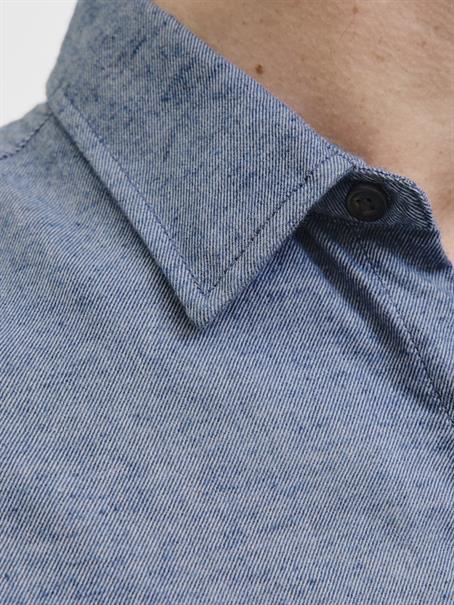 JJECLASSIC MELANGE SHIRT L/S NOOS faded denim