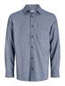 JJECLASSIC MELANGE SHIRT L/S NOOS faded denim