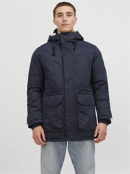 JJECLIP PARKA SN dark navy