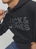 JJECORP LOGO SWEAT HOOD NOOS black