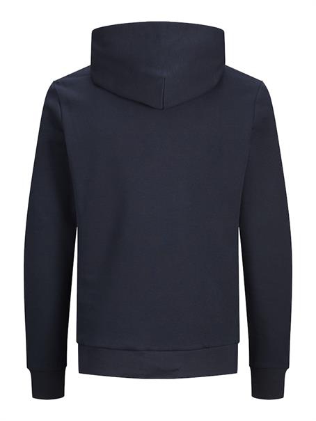 JJECORP LOGO SWEAT HOOD NOOS navy blazer-reg -large print