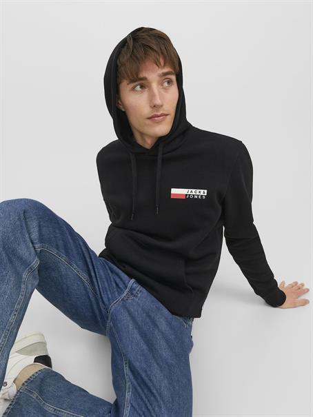JJECORP LOGO SWEAT HOOD PLAY NOOS black1