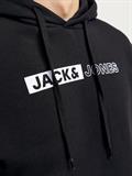 JJECORP LOGO SWEAT HOOD PLAY NOOS black2