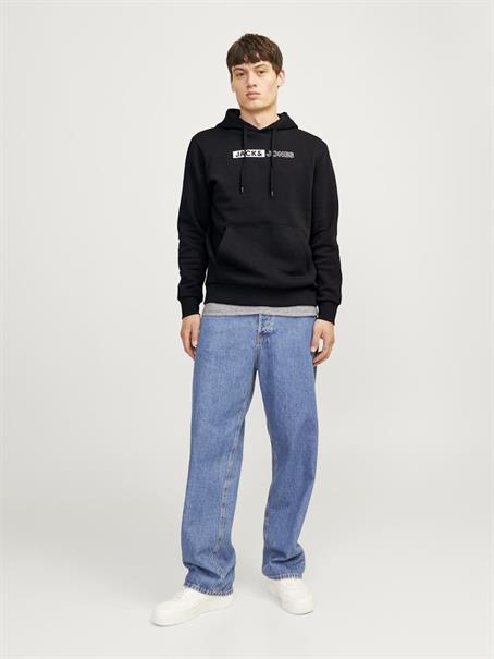 JJECORP LOGO SWEAT HOOD PLAY NOOS black2