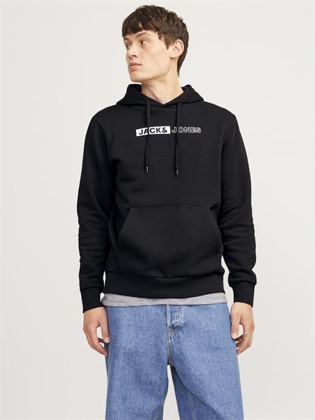 JJECORP LOGO SWEAT HOOD PLAY NOOS black2
