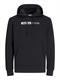JJECORP LOGO SWEAT HOOD PLAY NOOS black2