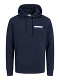 JJECORP LOGO SWEAT HOOD PLAY NOOS navy blazer1