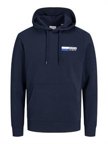 JJECORP LOGO SWEAT HOOD PLAY NOOS navy blazer1