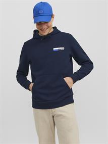 JJECORP LOGO SWEAT HOOD PLAY NOOS navy blazer1