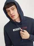 JJECORP LOGO SWEAT HOOD PLAY NOOS navy blazer2