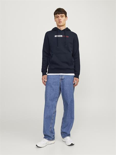 JJECORP LOGO SWEAT HOOD PLAY NOOS navy blazer2