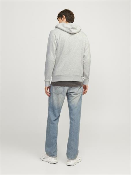 JJECORP LOGO SWEAT HOOD PLAY NOOS white melange