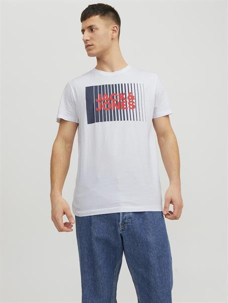 JJECORP LOGO TEE PLAY SS O-NECK NOOS white1