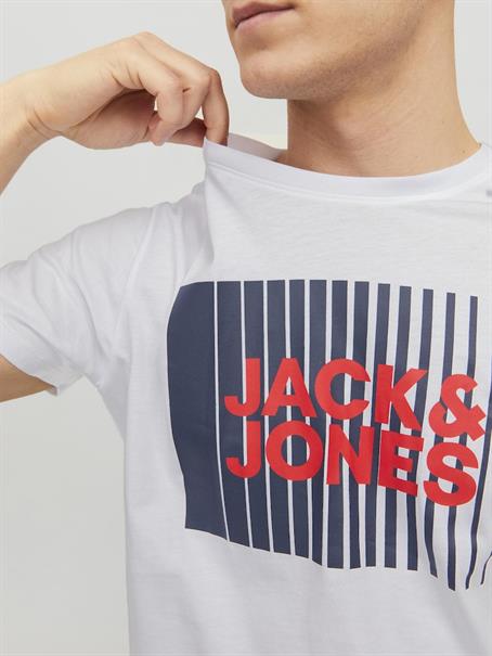 JJECORP LOGO TEE PLAY SS O-NECK NOOS white1
