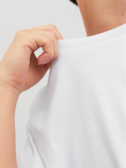jjecorp-logo-tee-ss-o-neck-noos-weiß3