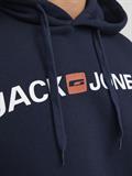 JJECORP OLD LOGO SWEAT HOOD NOOS navy blazer
