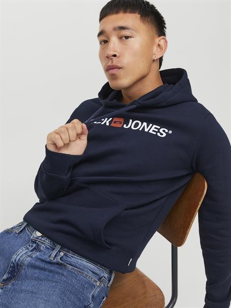 JJECORP OLD LOGO SWEAT HOOD NOOS navy blazer