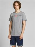 JJECORP OLD LOGO TEE SS O-NECK NOOS light grey melange