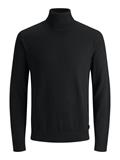 JJEEMIL KNIT ROLL NECK NOOS black