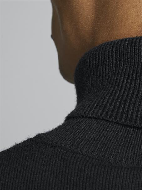 JJEEMIL KNIT ROLL NECK NOOS black