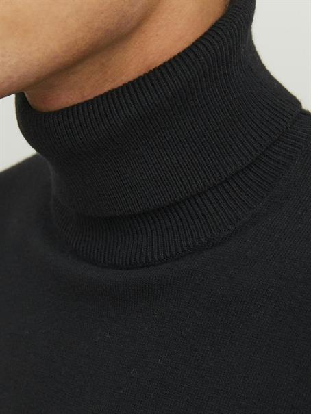 JJEEMIL KNIT ROLL NECK NOOS black