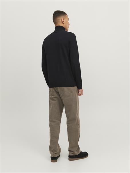 JJEEMIL KNIT ROLL NECK NOOS black
