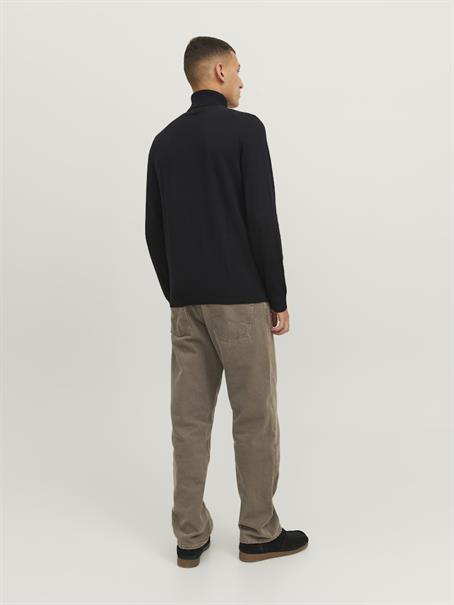 JJEEMIL KNIT ROLL NECK NOOS black