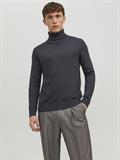JJEEMIL KNIT ROLL NECK NOOS dark grey melange