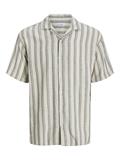 JJEENZO STRIPE RESORT SHIRT SS SN moonbeam