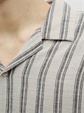 JJEENZO STRIPE RESORT SHIRT SS SN moonbeam