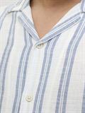 JJEENZO STRIPE RESORT SHIRT SS SN white